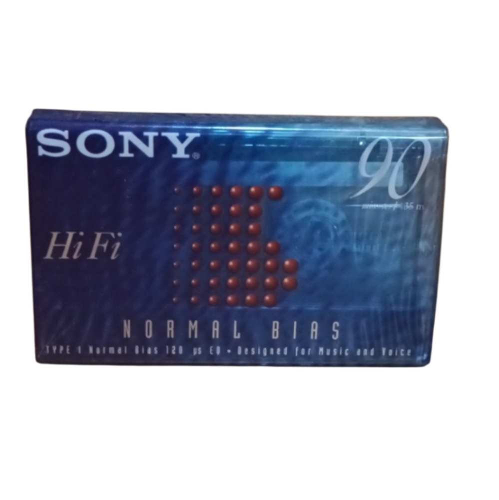 6/$15 Sony blank cassette tape new in packaging